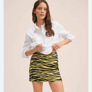 ANIMAL PRINT MINI-SKIRT size XXL